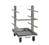 Thumbnail image #1 for Henny Penny Stainless Steel Rotisserie Spit Stand, 12-Spit Capacity, Drip Tray, Locking Casters