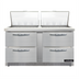Thumbnail image #1 for Continental Refrigerator Mighty Top SW60N24M-FB-D 60