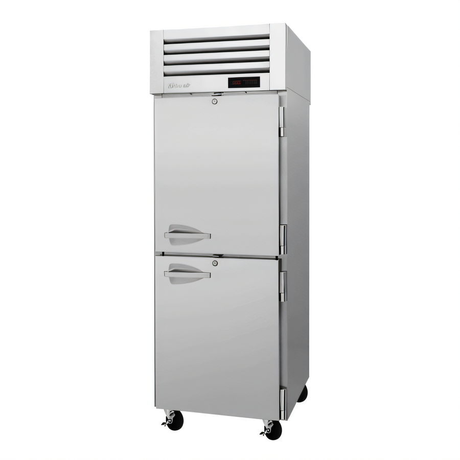 Product image #1 for Turbo Air PRO Series Pass-Thru Heated Holding Cabinet, One Section, 26 Cu. Ft., Solid Half Doors