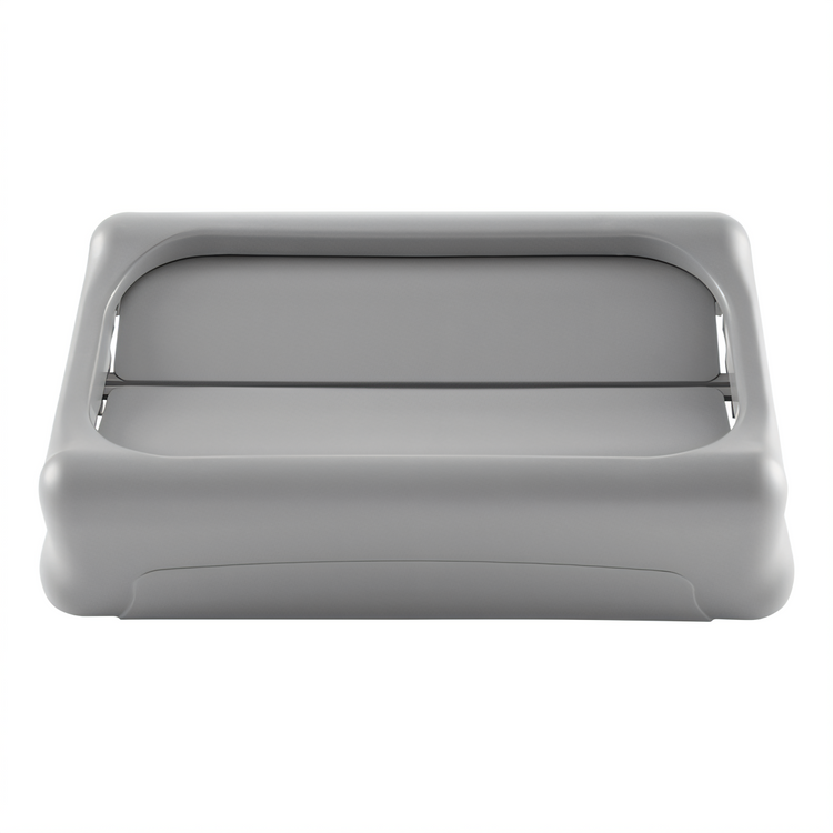 Product image #1 for Slim Jim 15/23 Gallon Gray Swing Lid for Trash Containers