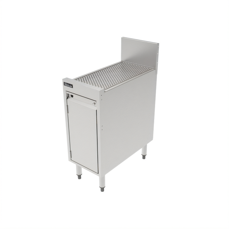 Product image #1 for Perlick Top Shelf 12-Inch Wide Full-Depth Underbar Storage Cabinet with Drainboard Top