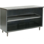 Thumbnail image #1 for Eagle Group Spec-Master PCH1548SE-CS 48-Inch Stainless Steel Plate Cabinet with Hinged Doors, 15-Inch Deep