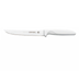 Thumbnail image #1 for Mundial 6-Inch Serrated Utility Slicer Knife with High-Carbon Stainless Steel Blade and White Handle