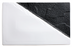 Thumbnail image #1 for Ardesia Visca Rectangular Dual-Texture Porcelain Platter, 13-1/2 x 8-1/2 Inch, Black & White, 2-Pack