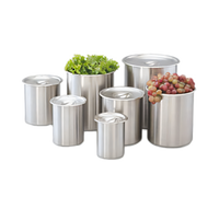 Vollrath 78740 Round Stainless Steel Bain Marie Inset, 4.25 Qt