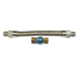 Thumbnail image #1 for Dormont 36-Inch Braided Gas Connector Hose Assembly with SnapFast QD and 90° Street Elbow, 3/4-Inch ID