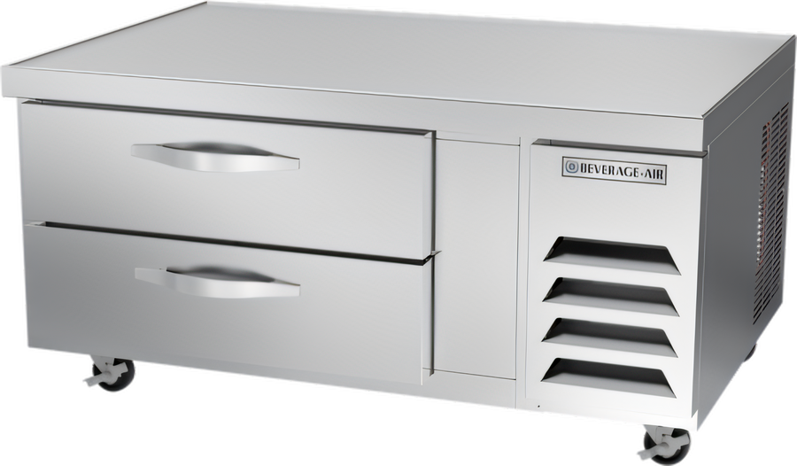 Product image #1 for Beverage-Air 48-Inch Worktop Cook Stand Freezer with 2 Drawers, Stainless Steel, Self-Contained R290 Refrigeration