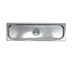 Thumbnail image #1 for Admiral Craft Stainless Steel 1/2 Size Long Solid Flat Lift-Off Steam Table Pan Cover with Recessed Handle