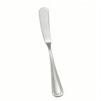Thumbnail image #2 for Winco Shangarila 0030-12 6-3/4" Extra Heavy Weight 18/8 Stainless Steel Butter Spreader, Mirror Finish Case of 25