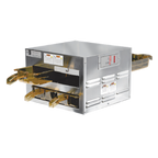 Thumbnail image #1 for Henny Penny MPC222.03 Pass-Through Heated Holding Cabinet, Countertop, 4 Drawer Pans, 2 Tiers, Programmable Digital Controls