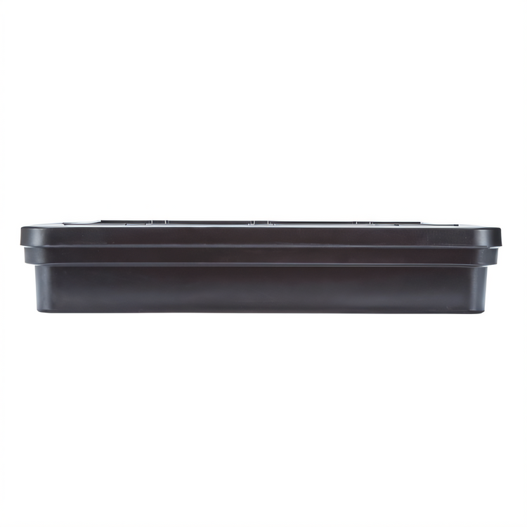 Product image #1 for Cambro Versa 4-Foot Tabletop Cold Food Bar Base, Body/Basin Only, Black, 3 x GN 1/1 4-Inch Pan Capacity