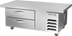 Thumbnail image #1 for Beverage-Air One-Section Worktop Cook Stand Freezer with 2 Drawers, 60-Inch Wide, Self-Contained R290