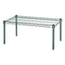 Thumbnail image #1 for Quantum Green Epoxy Antimicrobial Dunnage Rack Platform Rack, 60 x 18 x 14 Inches, 600-800 lb Capacity