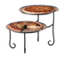 Thumbnail image #1 for Ironworks Two-Tier Black Wrought Iron Buffet Display Stand