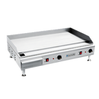 Thumbnail image #1 for Eurodib USA SFE04910240 Heavy-Duty 36-Inch x 16-Inch Electric Countertop Griddle, Stainless Steel, Manual Dial Controls, 240V