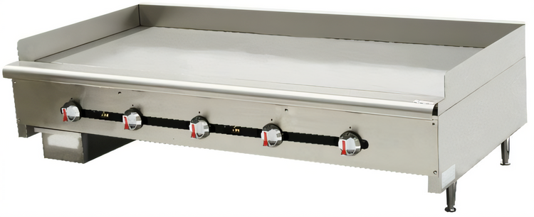 Product image #1 for Comstock-Castle 36-Inch Countertop Gas Griddle with Manual Controls and 1-Inch Polished Steel Plate