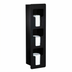Thumbnail image #1 for Built-In 3-Section Black Polystyrene Lid Dispenser