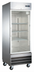 Thumbnail image #1 for One-Section 23 Cu. Ft. Reach-In Glass Door Merchandiser Refrigerator, Self-Contained Bottom-Mount, Stainless Steel