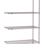 Thumbnail image #1 for Metro Super Erecta SE-2136K4-74-A4 Add-On Wire Shelving Unit, 36"W x 21"D x 74"H, 800 lb. capacity per shelf, 2000 lb. capacity per unit, 1" shelf