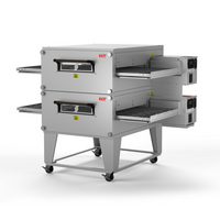 XLT Ovens X4 2440-2-G Double Stack Gas Conveyor Oven