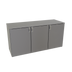 Thumbnail image #1 for Glastender CP1RB72 6-Door Pass-Thru Back Bar Cooler, 72-Inch, 3-Section, Remote Refrigeration