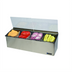 Thumbnail image #1 for EZ-Chill 4-Section Stainless Steel Self-Service Food Prep Center