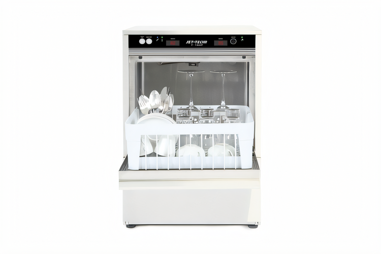 Product image #1 for Jet-Tech High-Temperature Undercounter Door-Type Glasswasher with Built-In Electric Booster