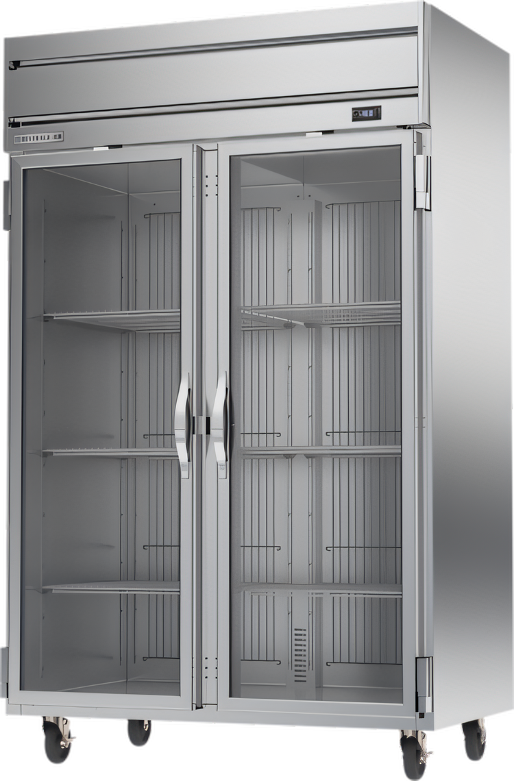 Product image #1 for Beverage-Air Horizon Series Two-Section Glass Double Door Reach-In Freezer