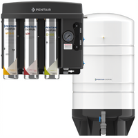 Everpure EZ-RO 200/16G-BL Non-Electric Reverse Osmosis Water Filtration System with 16-Gallon Storage Tank