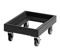 Cambro Camdolly Open-Frame Dolly, 350 lb Capacity, Charcoal Gray