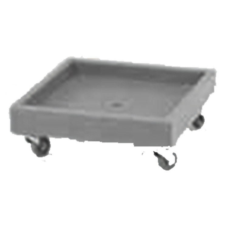 Product image #1 for Cambro Camdolly Dish Rack Dolly, Without Handle, Charcoal Gray, 300 lb Capacity
