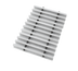 Thumbnail image #1 for Gray Fiberglass Replacement Subway-Style Grating for 18-Inch Floor Troughs and Drains, 15 x 12 Inches