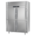 Thumbnail image #1 for Victory UltraSpec Two-Section Shallow Depth Reach-In Freezer with Half-Height Solid Hinged Doors, 41.35 Cu. Ft.