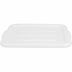 Thumbnail image #1 for Libertyware BTCWH Bus Tub Cover, Fits 21-1/2" x 15-1/2" Tubs, White, NSF Case of 12