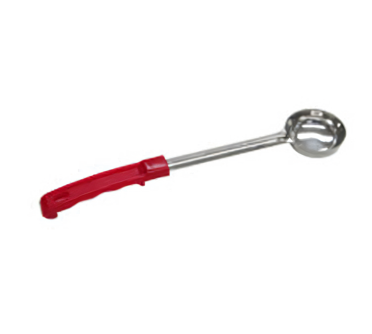 Product image #1 for 2 oz. Solid Portion Control Ladle with Red Plastic Handle