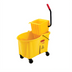 Thumbnail image #1 for WaveBrake 44 Qt Side Press Mop Bucket and Wringer System with Foot Pedal