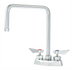 Thumbnail image #1 for Krowne Diamond Series 4-Inch Center Deck Mount Faucet with 8-1/2-Inch Double Bend Gooseneck Spout