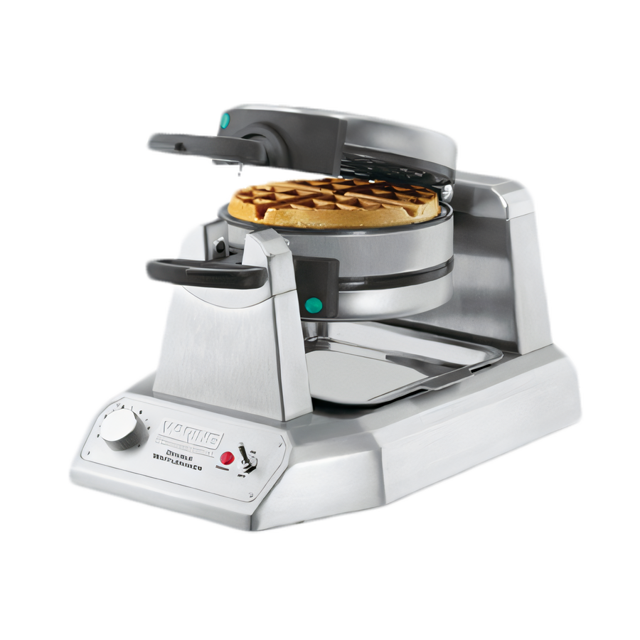 Product image #1 for Waring WW200 Heavy-Duty Double Belgian Waffle Maker with Rotary Vertical Design