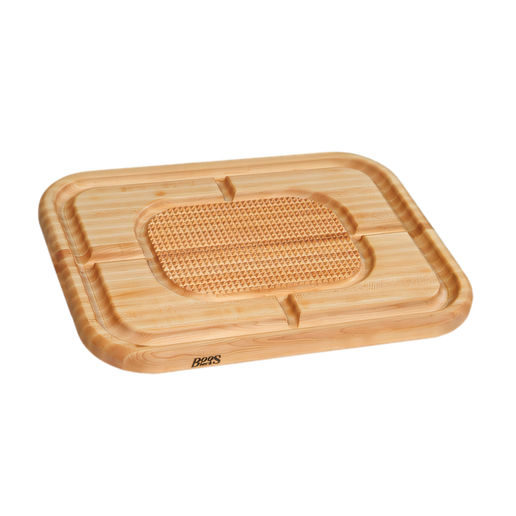 Product image #1 for Boos Block Carving Collection Edge Grain Maple Cutting Board, Reversible, 24 x 18 x 1-1/2 Inches