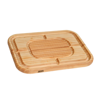 Boos Block Carving Collection Edge Grain Maple Cutting Board, Reversible, 24 x 18 x 1-1/2 Inches