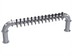 Thumbnail image #1 for Krowne Pass-Through Glycol-Cooled Beer Pipe Tower, 14 Faucets, 63-Inch Overall Length, Brushed Stainless Steel