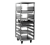 Thumbnail image #1 for Panco Mobile Front-Loading Universal Aluminum Pan Rack with 11 Angle Slide Sets