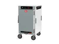 Metro HotBlox Narrow 8-Pan Half-Height Mobile Insulated Holding Cabinet, Digital Touchscreen, Solid Door