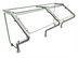Thumbnail image #1 for Hatco Flav-R-Shield ES73-48 Self-Service Single-Sided 2-Bay Food Shield, 48 Inch Wide