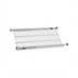 Thumbnail image #1 for Metro Super Erecta Additional Slanted Wire Shelf, 36 x 18 Inch, Chrome Plated