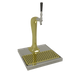 Thumbnail image #1 for Glastender Cobra 1-Faucet Countertop Glycol-Cooled Draft Dispensing Tower, Gold Finish