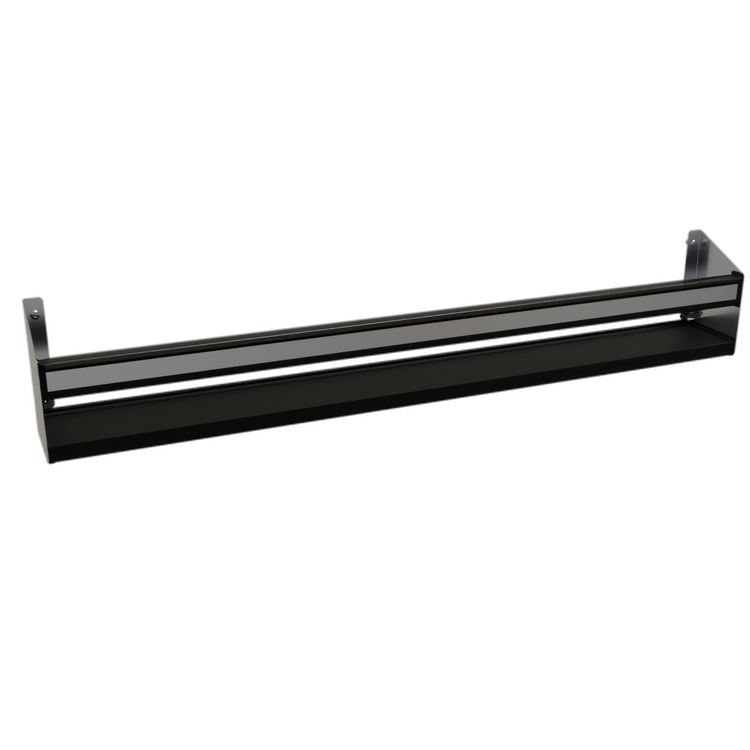 Product image #1 for 48-Inch Stainless Steel Single Speed Rail with PVC Sound-Deadening Covers
