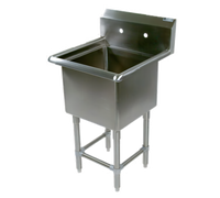 John Boos Pro-Bowl 1-Compartment Freestanding Stainless Steel Compartment Sink with 20-Inch Bowl and 10-Inch Backsplash