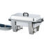 Thumbnail image #1 for Dakota™ Rectangular 9 Qt 18/8 Stainless Steel Chafer with Dome Cover