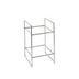 Thumbnail image #1 for American Metalcraft Stainless Steel Two-Tier Buffet Riser, 16-1/2 Inches High